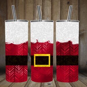 30oz santa belt buckle tumbler